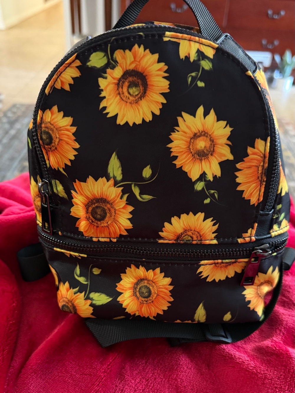 Mini sunflower backpack #406